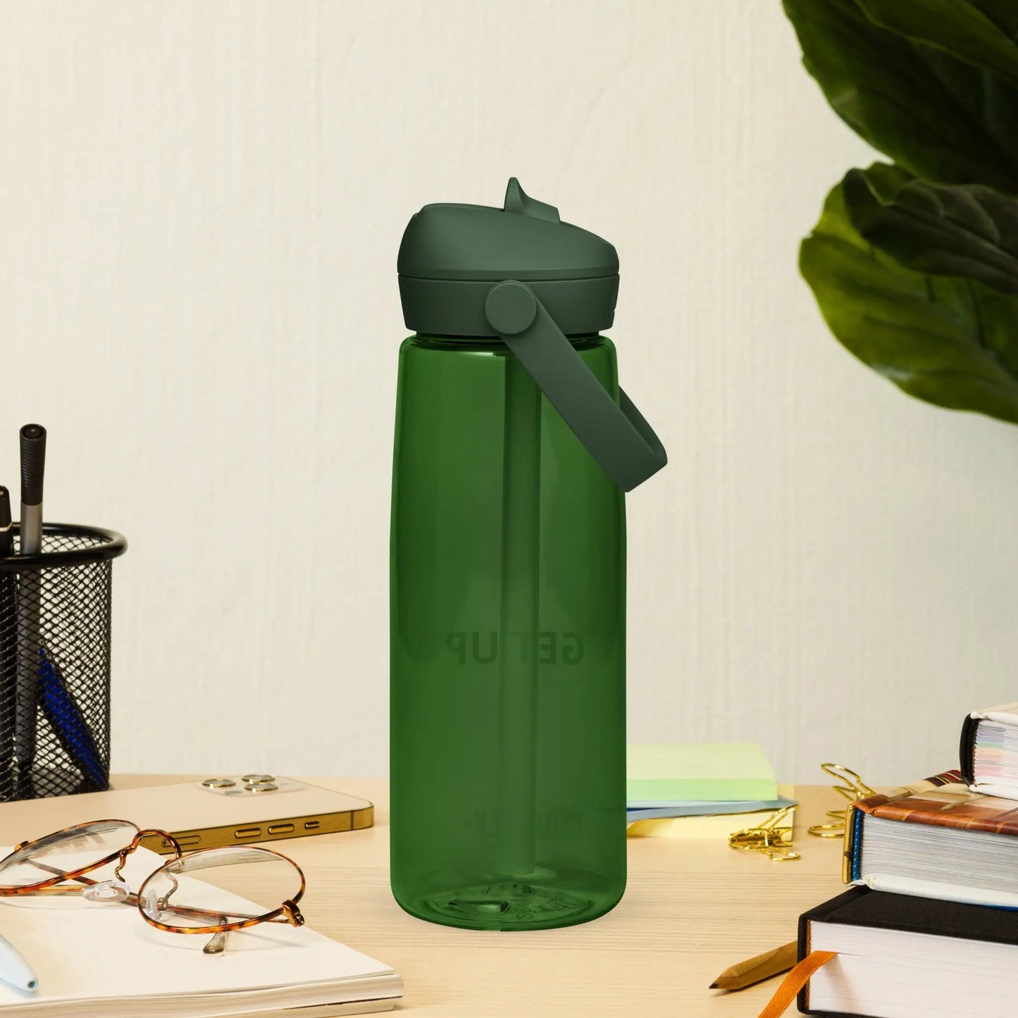 Flip straw water bottle - Stop and Shop 24