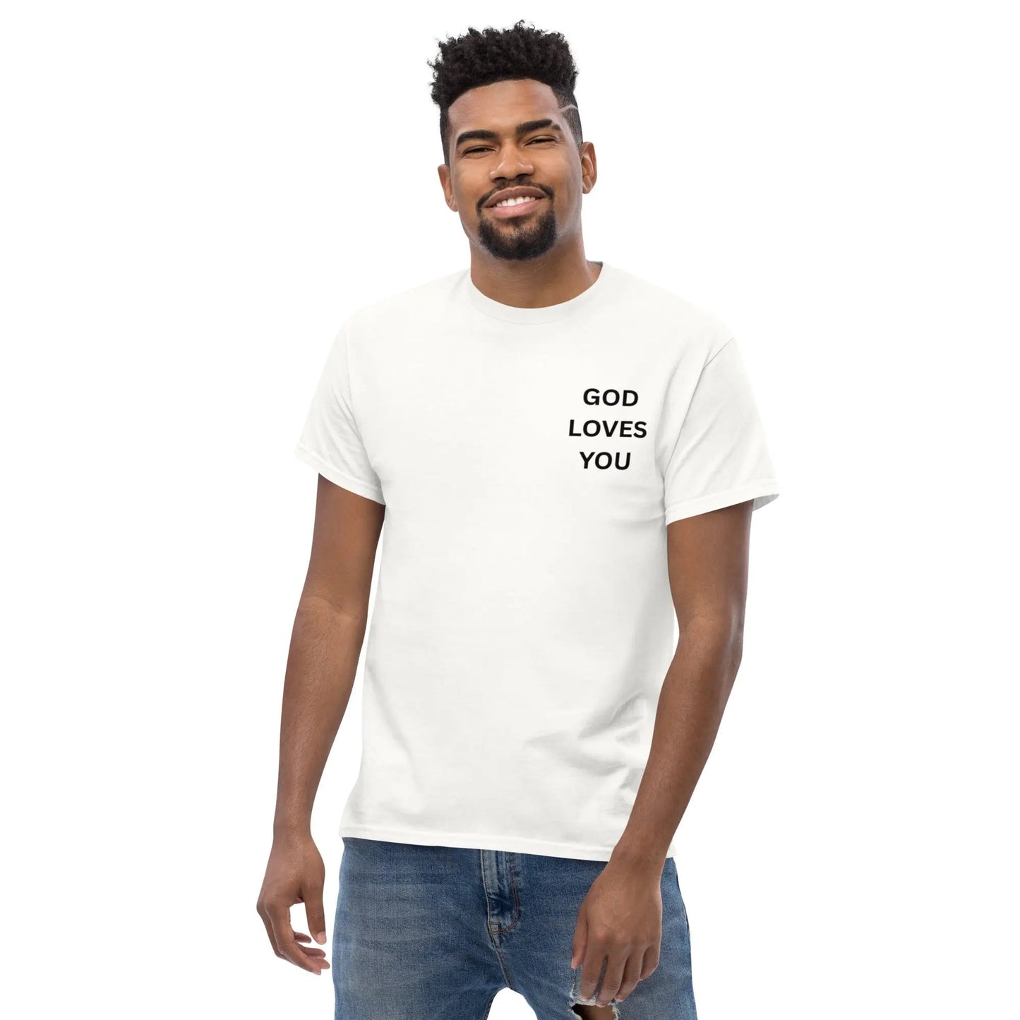 God luvs you classic tee - Stop and Shop 24