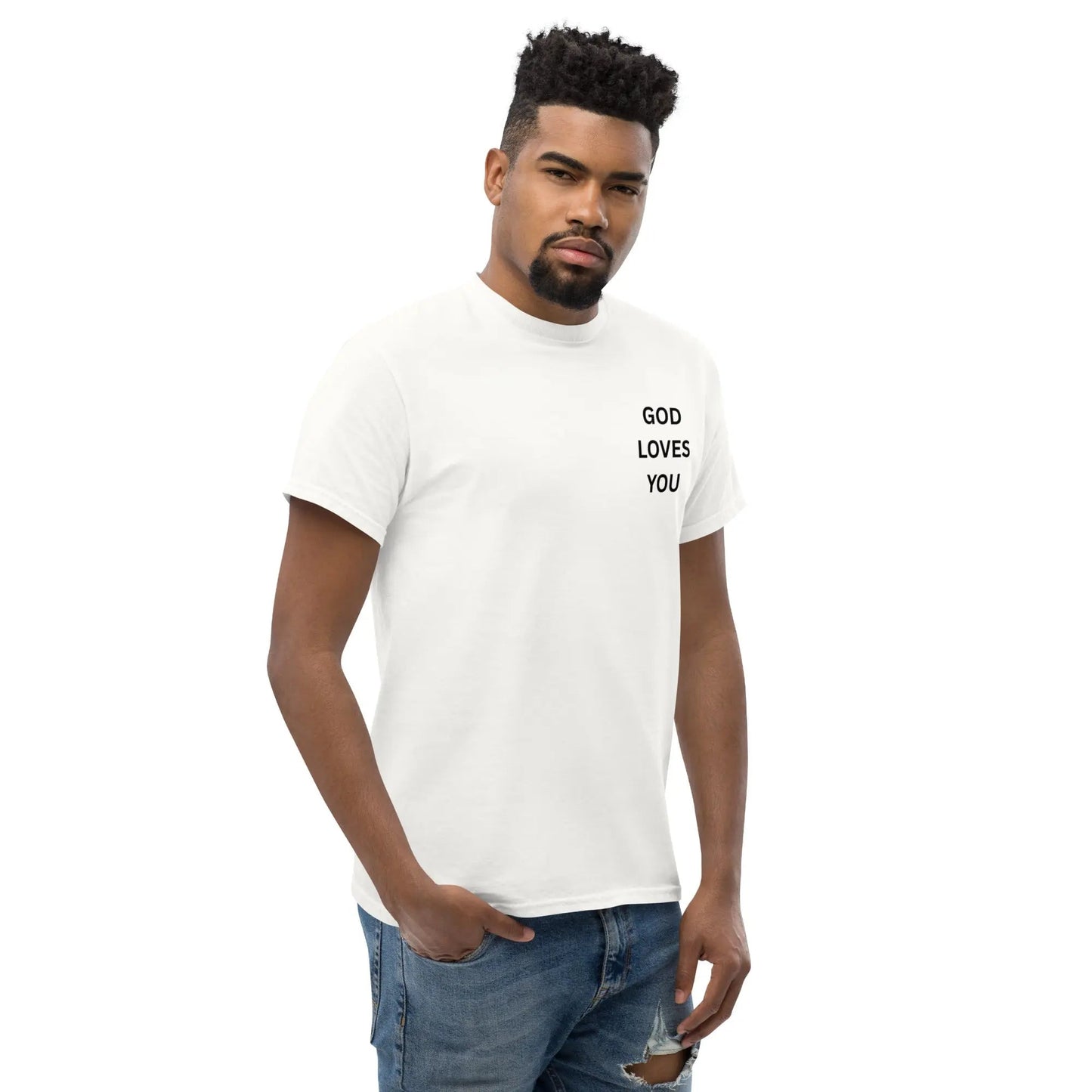 God luvs you classic tee - Stop and Shop 24