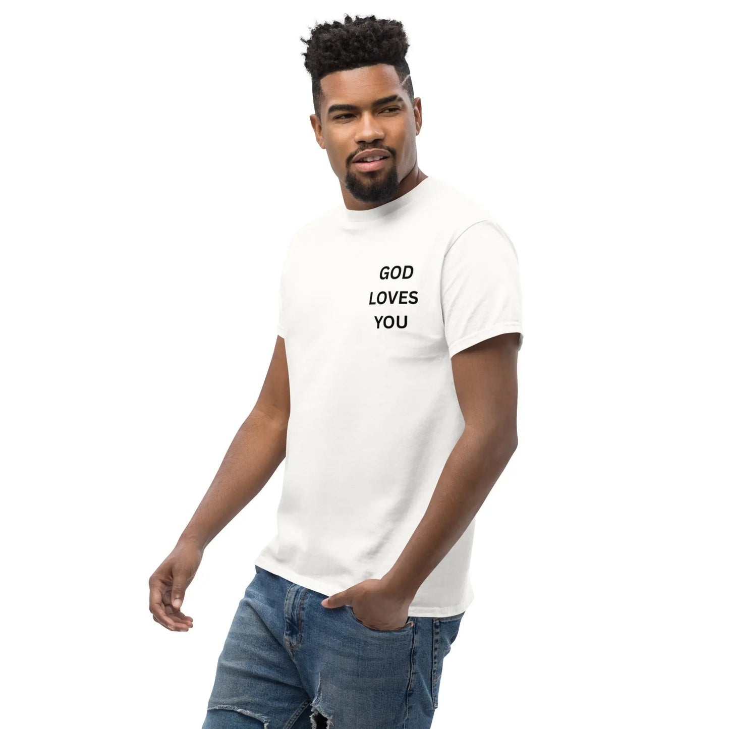 God luvs you classic tee - Stop and Shop 24