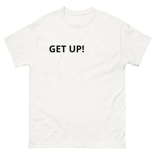 GET UP! Unisex classic tee - Stop and Shop 24