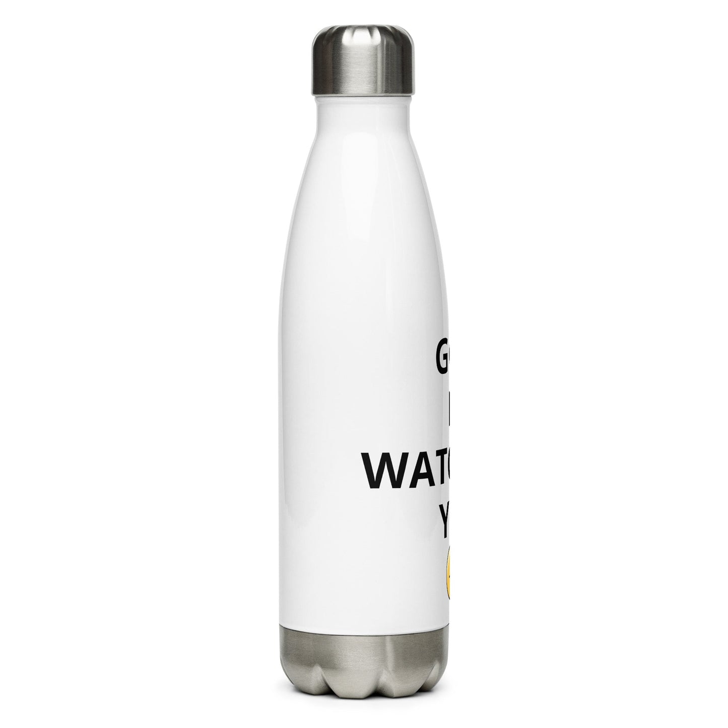 God is watching you Stainless steel water bottle - Stop and Shop 24