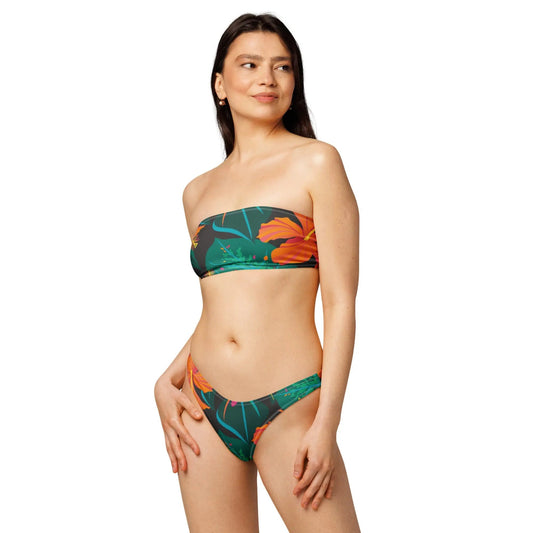 Recycled bandeau bikini - Stop and Shop 24